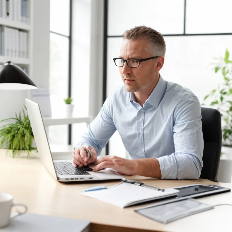 Business coach helping an entrepreneur with strategic planning